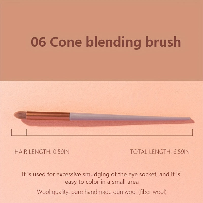 13pcss Makeup Brushes Makeup Kit, Foundation Brush Eyeshadow Brush Make Up Brushes Set (Reddish Brown, 13pcs Set) Birthday And Valentine'S Day Easter Gifts